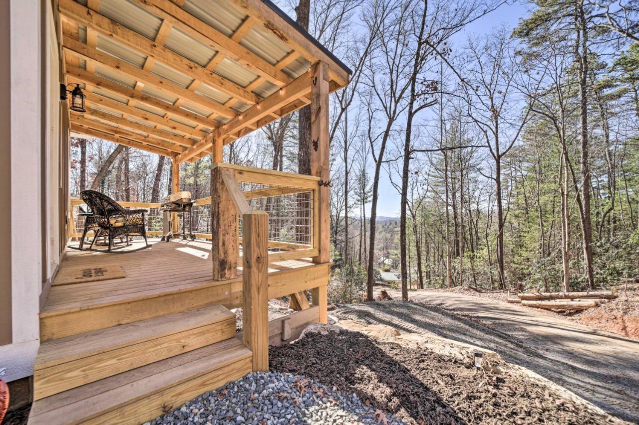 Modern Cabin With Fire Pit Less Than 3 Mi To Trails! Pisgah Forest Exterior photo