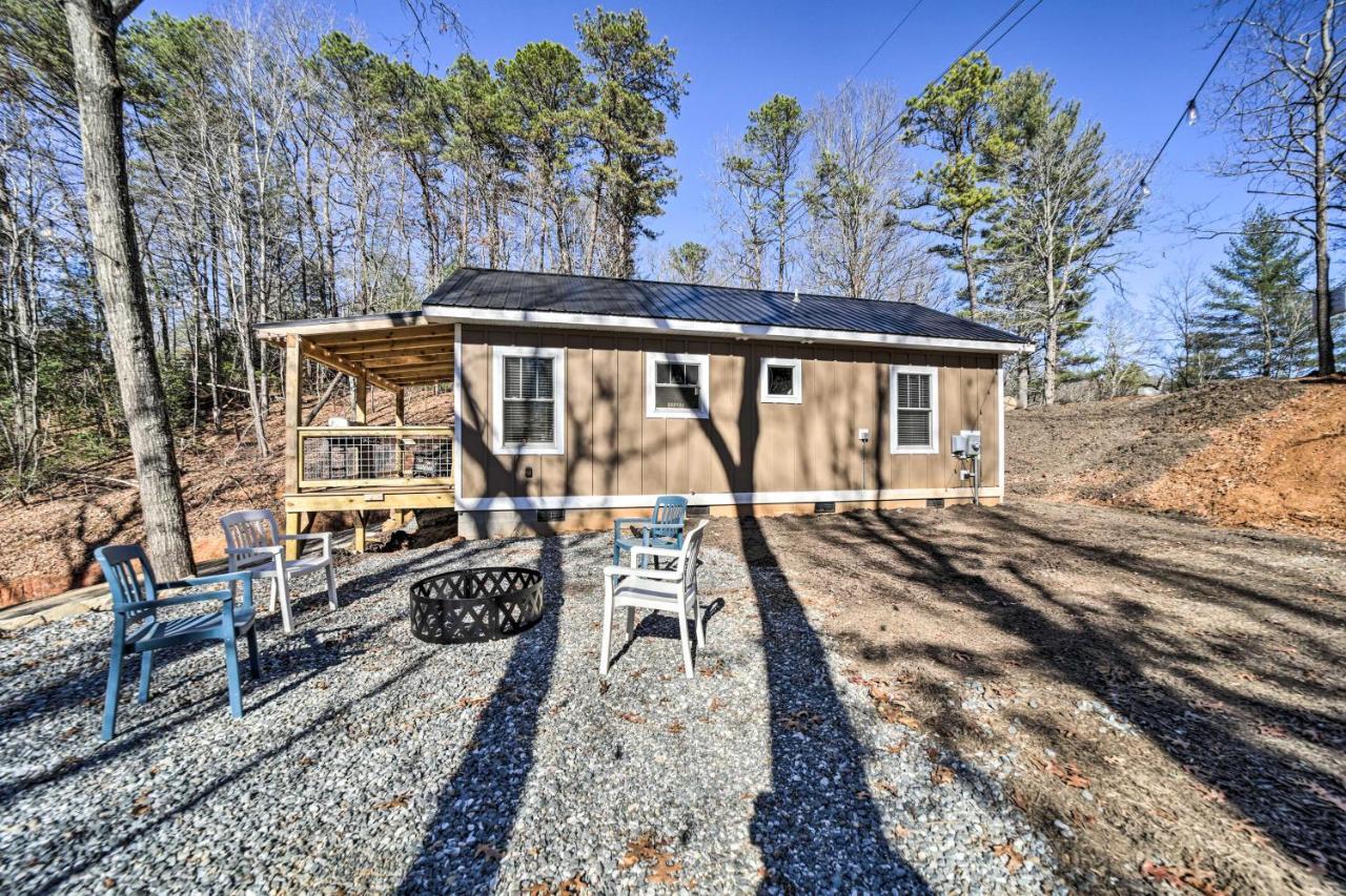 Modern Cabin With Fire Pit Less Than 3 Mi To Trails! Pisgah Forest Exterior photo